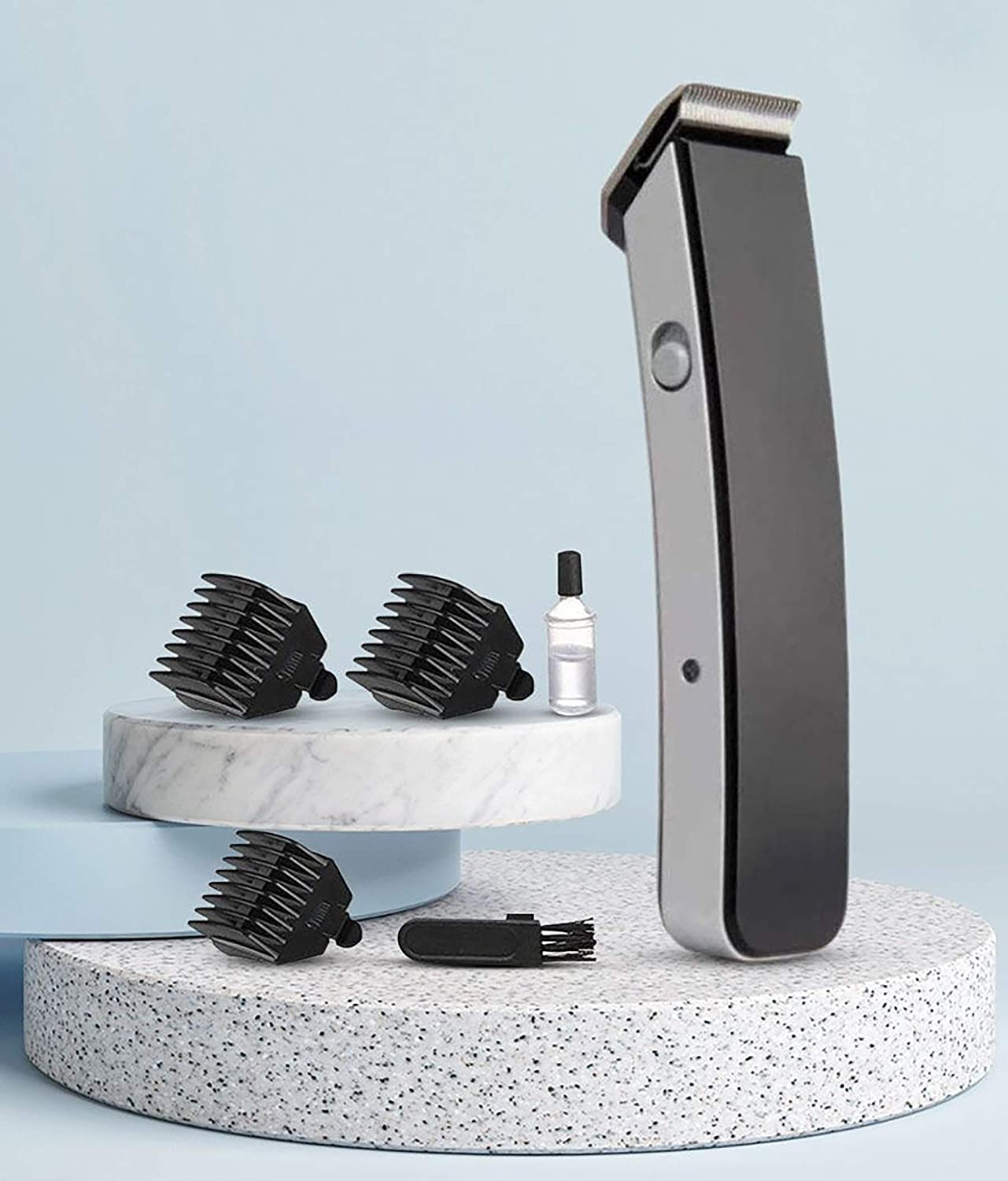 Cordless rechargeable NS-216 hair and beard trimmer for men. Cordless rechargeable NS-216 hair and beard trimmer for men.